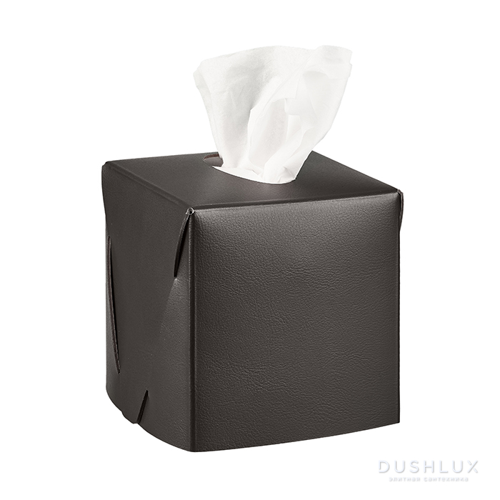 Фото ADJ Салфетница Kleenex, 12x12xH12 см., цвет: шоколад/капучино