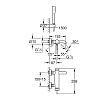Grohe Essence, Смеситель для ванны, цвет: хром