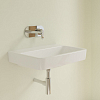 Villeroy&Boch O.novo раковина 65x46x17.5см., без отв., подвесная, без перелива, цвет: альпийский белый