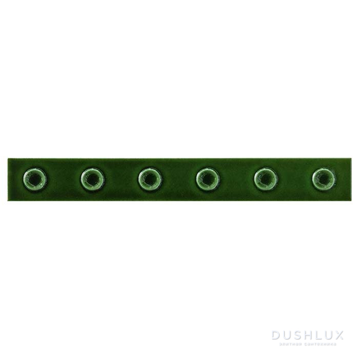 Фото Mutina Punto Керамическая плитка 31.5х4 см, down, настенный, цвет: glossy vert