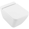 Villeroy & Boch Finion, Унитаз подвесной, размер 37.5x56см, с антигрязевым покрытием CeramicPlus, цвет: белый