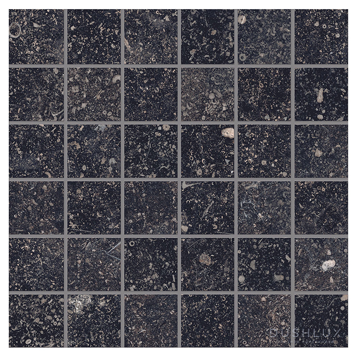 Фото Provenza Unique Bleu Керамогранит 30x30x0.95см, глазурованный, универсальная, цвет: Mosaico Anthracite Noble Natural
