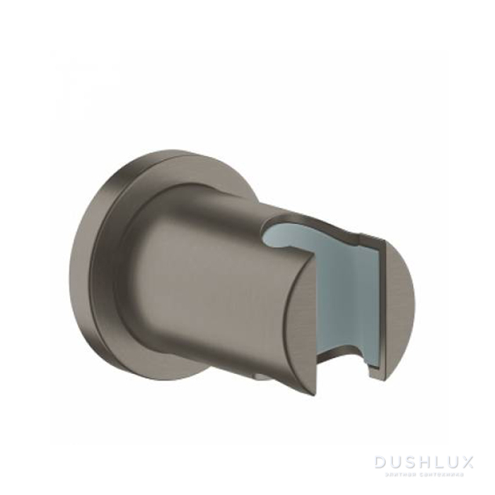 Фото Grohe Rainshower Держатель для ручного душа, настенный, цвет: темный графит