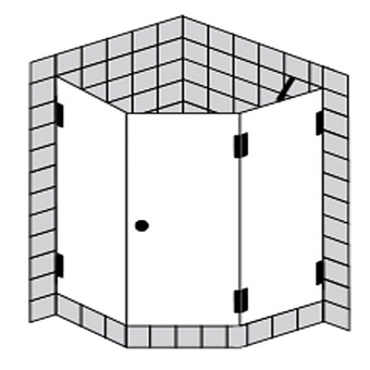 Sprinz XXL Душевое ограждение 120x120x200см.
