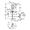 Grohe Eurostyle 2015 Смеситель для раковины, на 1 отв., высокий, излив: 12.7см, с донным клапаном, цвет: хром