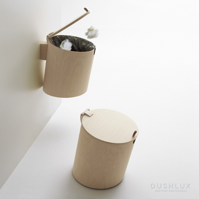 Фото Agape Midi Basket Корзина d25x30 см, подвесная, цвет: натуральный дуб