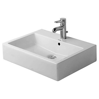 Duravit Vero Раковина 59.5x46.5см., подвесная, 1 отв., цвет: белый
