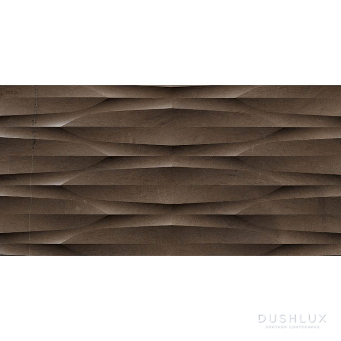 Фото Lithos Design Wavy Натуральный камень 120x60x2см, настенный, материал: мрамор grigio tundra/prisma