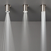 CEA Design FREE IDEAS Верхний душ, полувстраиваемый, потолочный, 1 режим, Conical rain jet, Delrin®, цвет: нержавеющая сталь