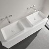 Villeroy&Boch Collaro Раковина накладная 56х36х14.5см., без отв., цвет: альпийский белый