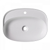 Alice Form Oval Раковина 60x45х12см., накладная, 1 отв., цвет: белый матовый