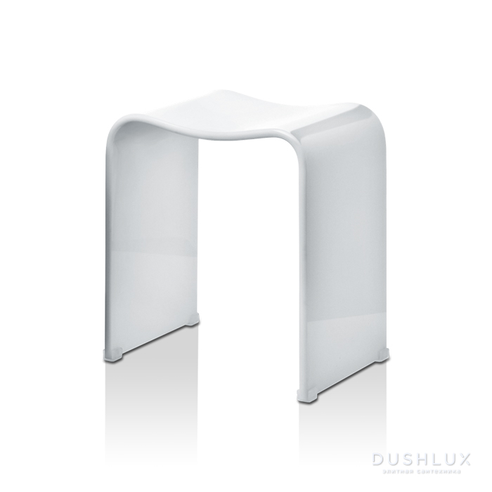 Фото Decor Walther DW 80 Табурет 40x30x46см, акрил, цвет: белый