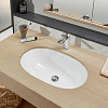 Villeroy&Boch O.novo Раковина врезная под столешницу 60x35см, с переливом, цвет: альпийский белый