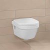 Villeroy&Boch Architectura Унитаз подвесной 37х53 см, безободковый, с антигрязевым покрытием CeramicPlus, цвет: белый