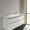 Villeroy&Boch Subway 3.0 Раковина 130х47х17см., 2 отв., подвесная, CeramicPlus, без перелива, цвет: белый камень