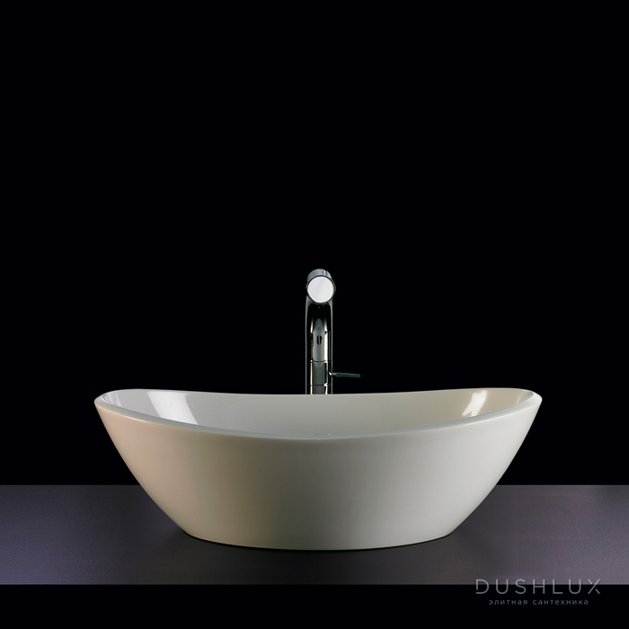 Фото Victoria + Albert Barcelona Раковина 48х30х12 см, без отв., на столешницу, цвет: белый матовый