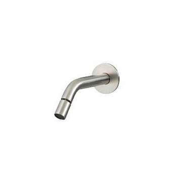 TREEMME 40mm Излив для биде из стены, цвет: нержавеющая сталь