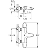 Grohe Grohtherm 1000 Термостат для ванны, DN15, цвет: хром