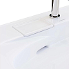 Kerama Marazzi Riva Раковина 100.7х48х15см., накладная, мебельная, с крепежом, правая, 1 отв., с переливом, цвет: белый глянцевый