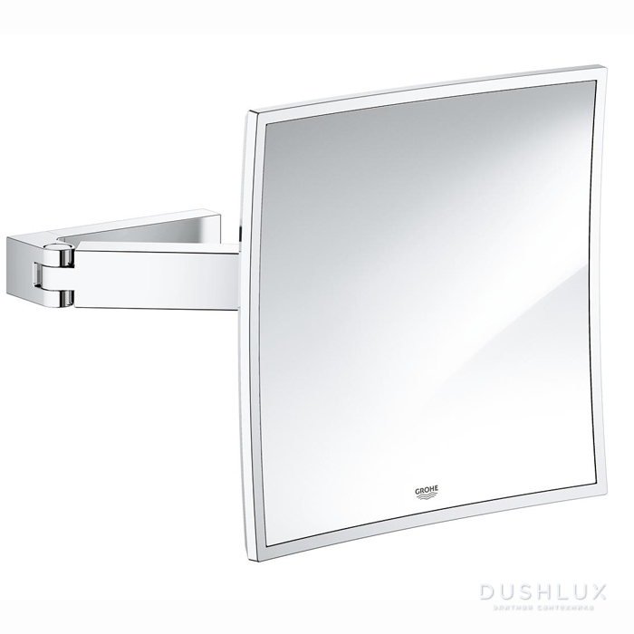 Фото Grohe Selection Cube Зеркало косметическое подвесное, цвет: хром
