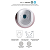 Artceram File 2.0 Унитаз подвесной 36x52см, безободковый, турбо смыв the.reel, saniglaze, цвет: белый глянцевый