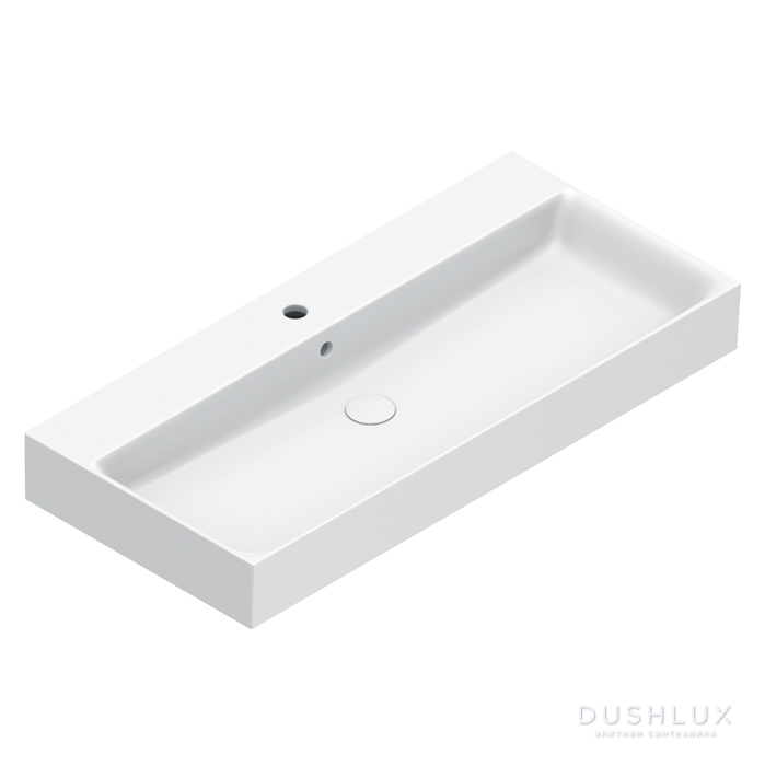 Фото Catalano Premium Раковина 100x47см, с 1 отв., цвет: белый глянцевый