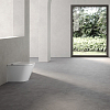 Hatria H-Smart Унитаз напольный 59.5x37см., безободковый, с крышкой-биде, цвет: белый
