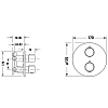 Duravit Thermostatic Смеситель для душа, встраиваемый, термостатический, цвет: хром