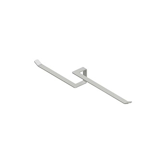QuadroDesign Полотенцедержатель, цвет: Brushed Stainless Steel
