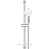 Grohe Tempesta 110 Душевой гарнитур: душевая штанга 60см, шланг для душа 175см и полочка, цвет: хром
