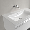 Villeroy&Boch Venticello Раковина 100x50см., подвесная/накладная, без отв., с переливом, цвет: альпийский белый
