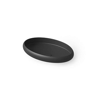 Dea Design Washbasins Раковина 60x40x11.2см., накладная, без отв., Solid Surface, цвет: Black №16
