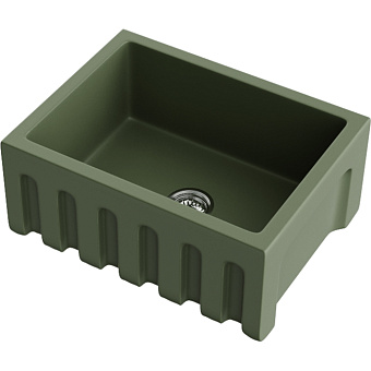 Omoikiri Mikura 61 Кухонная мойка 61x25,4x46см.,встраиваемая, цвет: olive