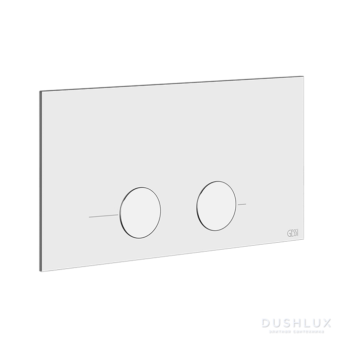 Фото Gessi Gessi316 Клавиши смыва Viega 1H, 2H, 2L., цвет: хром