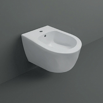 Simas Trevi Биде подвесное 56.5x37.5см., 1 отв., цвет: белый