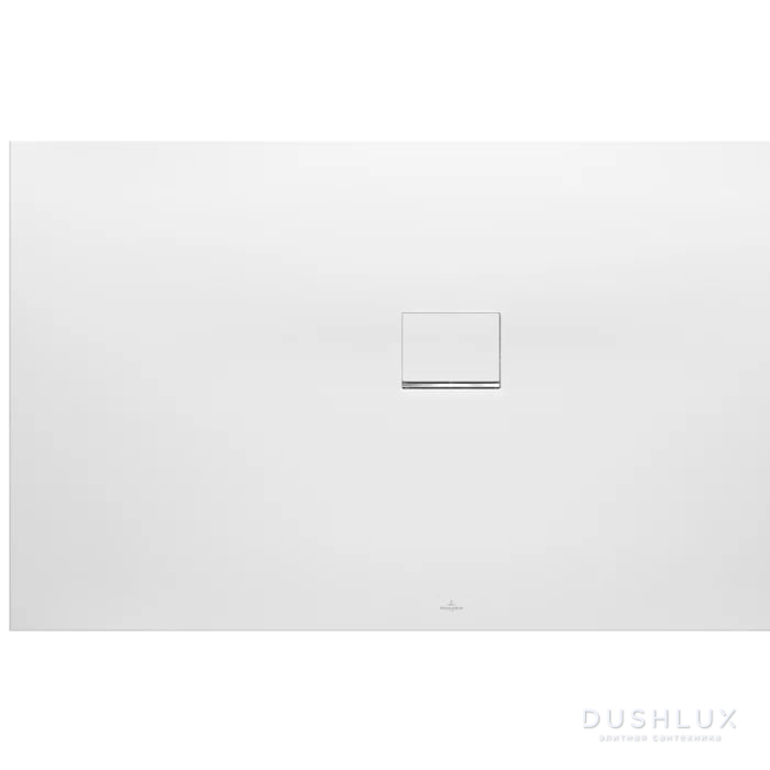 Фото Villeroy&Boch Squaro Infinity Душевой поддон 80х80х4см., Quaryl®, монтаж справа, цвет: Stone White