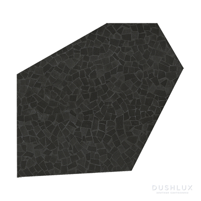 Фото Fap Roma Diamond Керамогранит 37x52см, настенная, декор, цвет: frammenti black