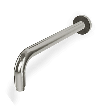 Treemme Showers Кронштейн для верхнего душа 30см., настенный, цвет: нержавеющая сталь