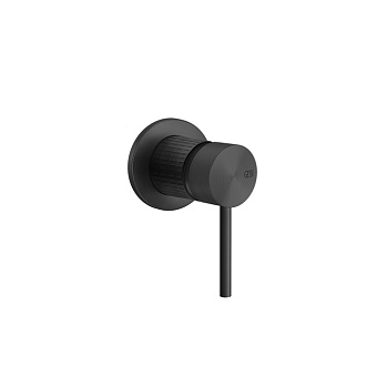 GESSI 316 Смеситель для душа, встраиваемый, на 1/2", на 1 источник (внешняя часть), цвет: Black XL