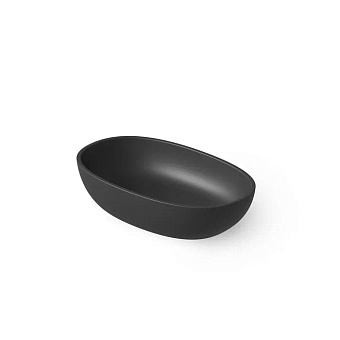 Dea Design Washbasins Раковина 60x36x14см., накладная, без отв., Solid Surface, цвет: Black №16