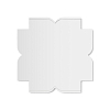 Devon&Devon Papillon L Зеркало 80xh80см, с фацетом, декоративное