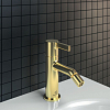 Ideal Standard Joy Смеситель для биде, на 1 отв., с донным клапаном, цвет: PVD Brushed Gold (Шлифованное Золото)