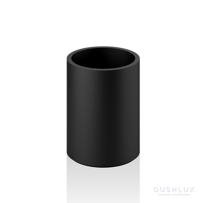 Фото Decor Walther Black Stone BER Стакан настольный, цвет: черный матовый