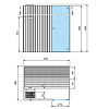 Effegibi Easy Сауна 200x150x200см, цвет: осина натуральная