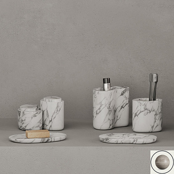 Dea Design Мыльница настольная, цвет: Stone Silk