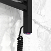Neoinox Bras Полотенцесушитель 75x60см, электрический, тэн, цвет: черный матовый