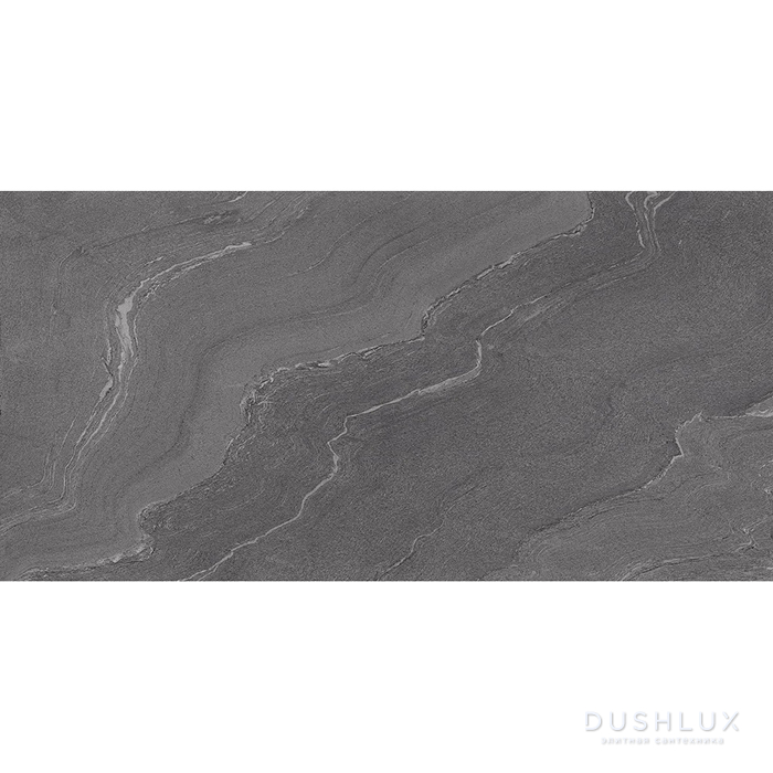 Фото Ergon Stone Talk Керамогранит 60x30x0.95см, универсальная, неглазурованный, цвет: Martellata Dark naturale