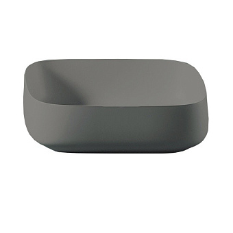 Artceram Cognac Quadro Раковина 55x35см., накладная, без отв., Saniglaze, цвет: grigio oliva