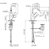 Dornbracht VAIA Смеситель для биде на 1 отв., цвет: Dark Platinum matt