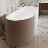 Salini Perla CR Ванна угловая 180x90см, материал S-Stone, цвет: белый матовый